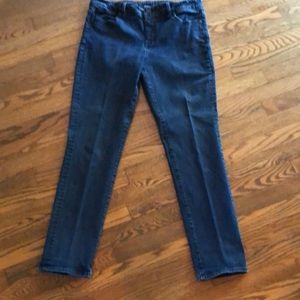 Talbots straight leg stretch jeans